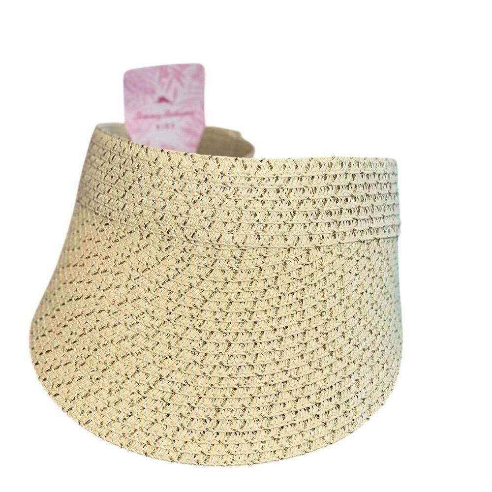 Tommy Bahama Kids Straw Visor | Adjustable | NWT